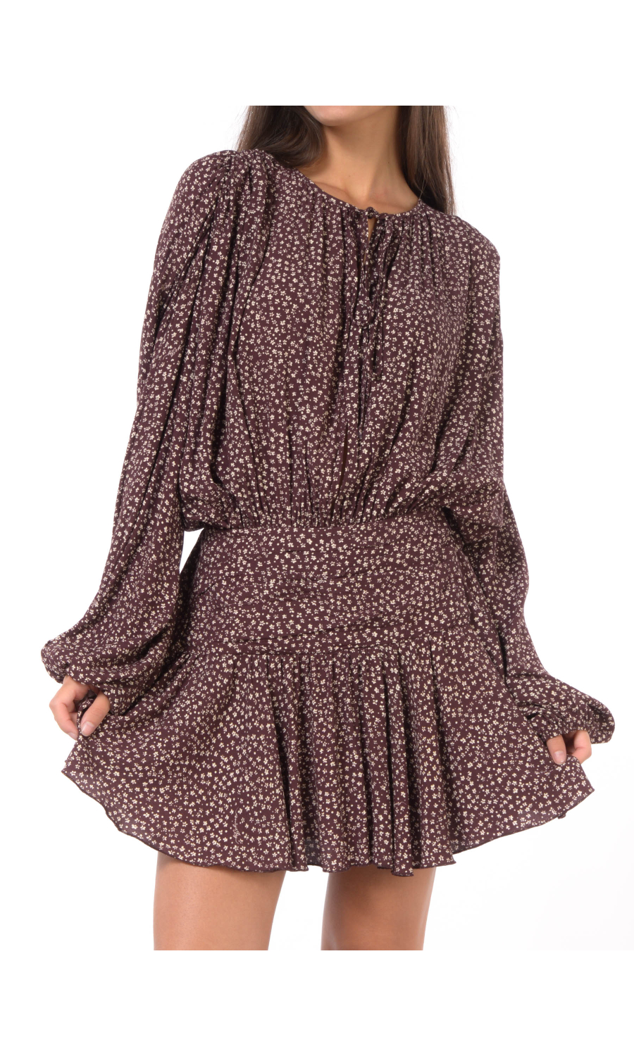 abito corto da donna Aniye By Puffy a fantasia a fiori