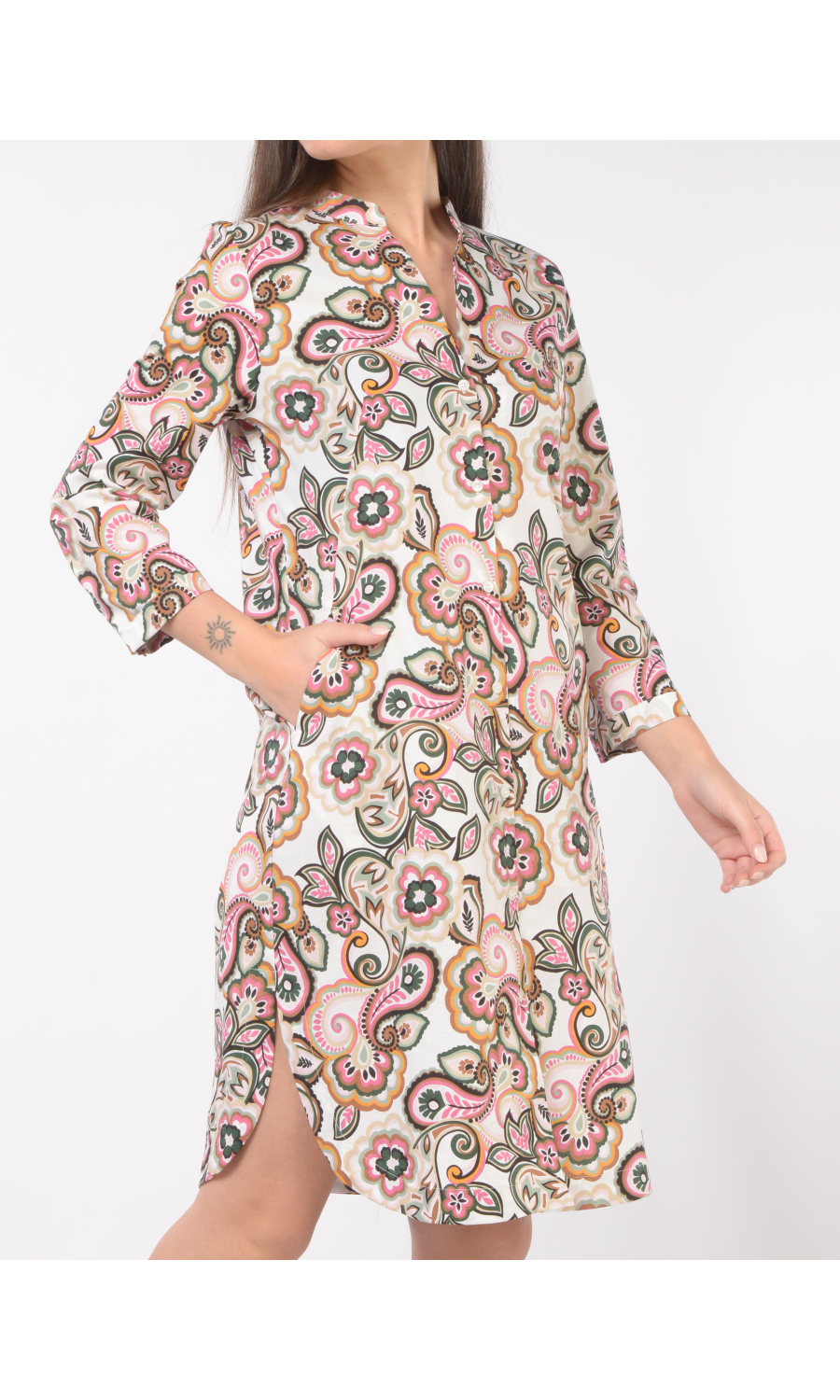 abito lungo da donna Emme By Marella chemisier a fiori