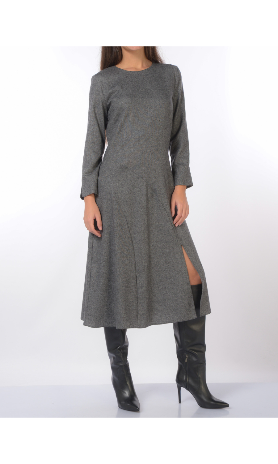 abito Lungo da donna Emme By Marella manica lunga con spacco