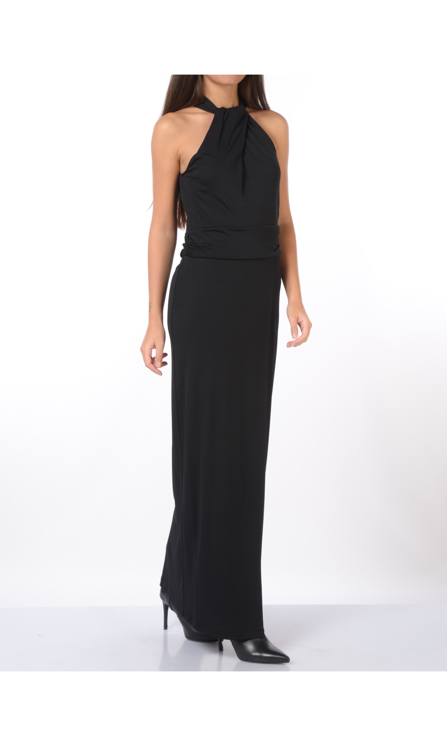 abito Lungo da donna Liu Jo con spacco e foulard