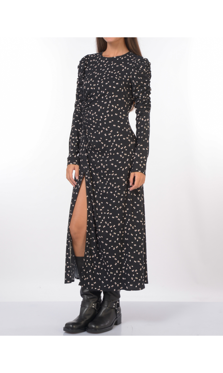 abito Lungo da donna Mar De Margaritas Chloe a fantasia con spacco