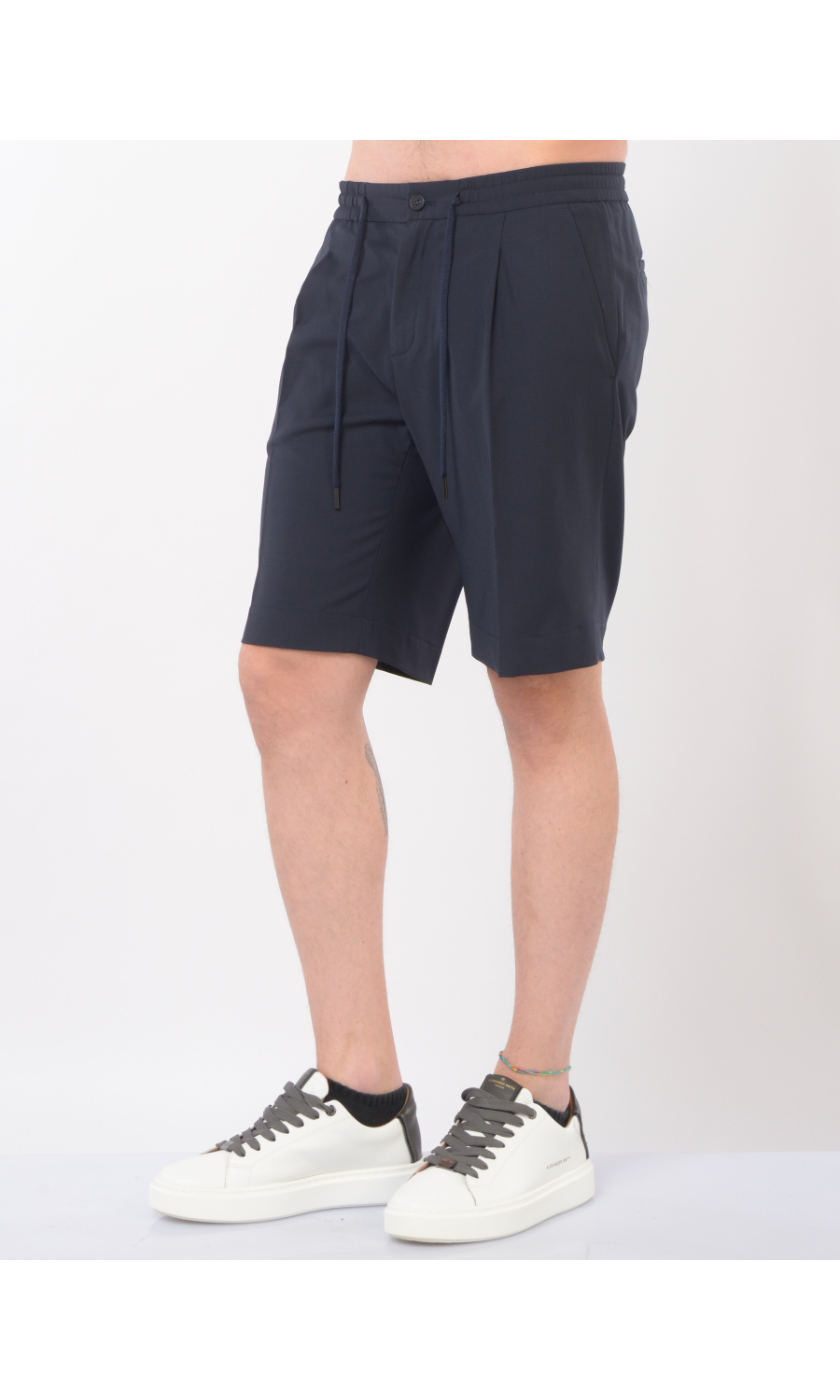 bermuda da uomo Hosio chino in fresco lana