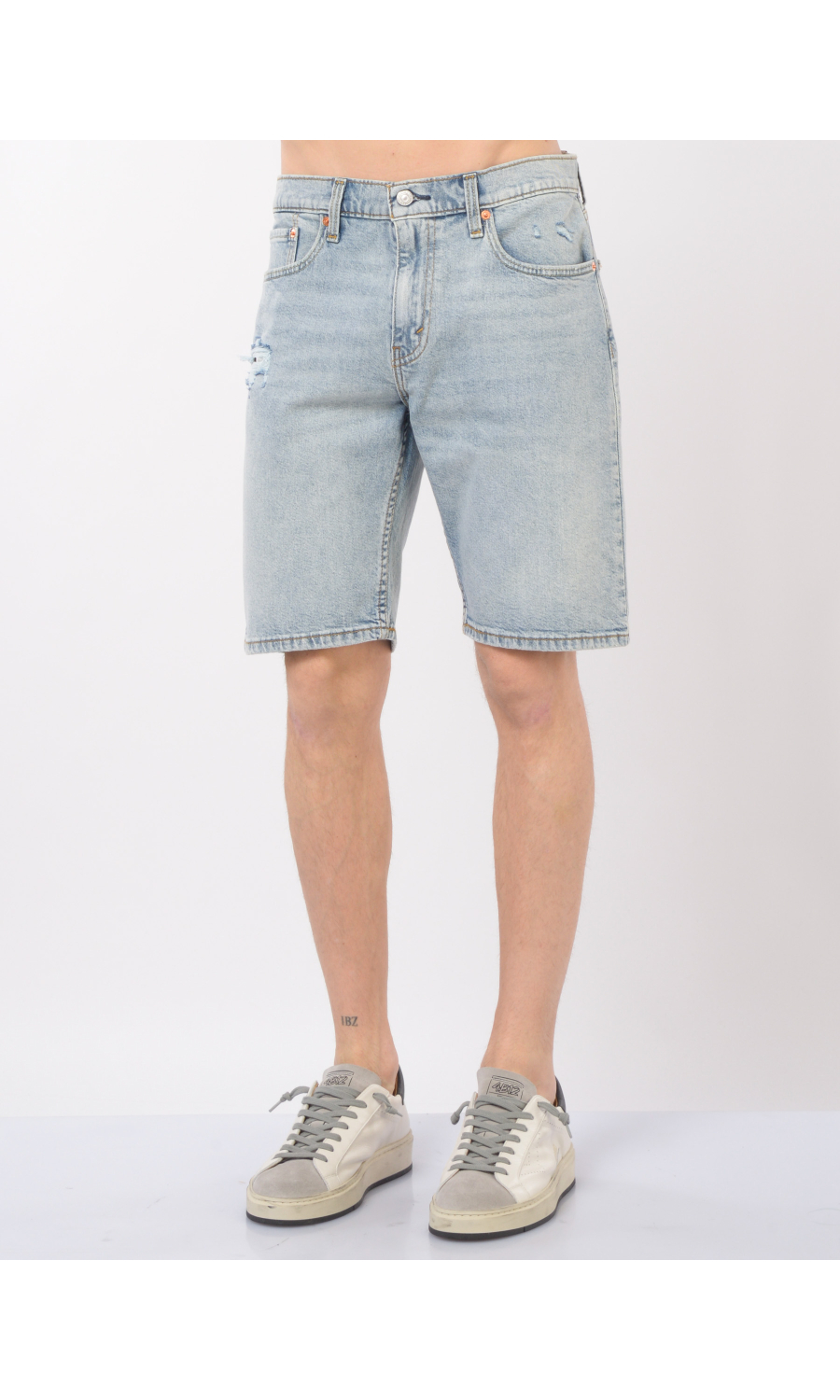 bermuda da uomo Levi's® denim 405 con rotture