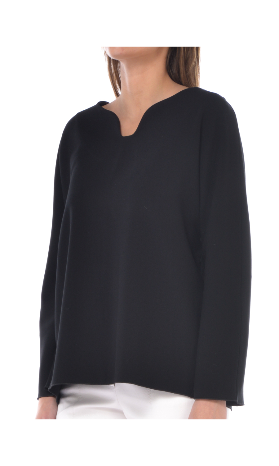 blusa da donna Gwhite ampia in jersey