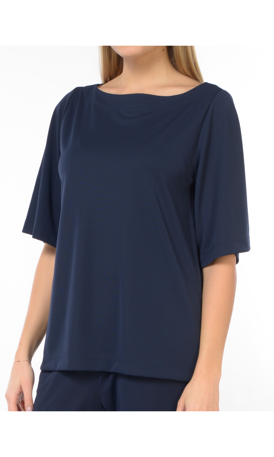 blusa da donna Seventy in tessuto tecnico a manica corta