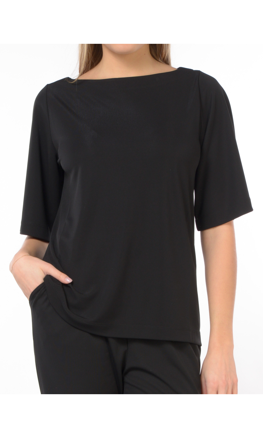 blusa da donna Seventy in tessuto tecnico a manica corta