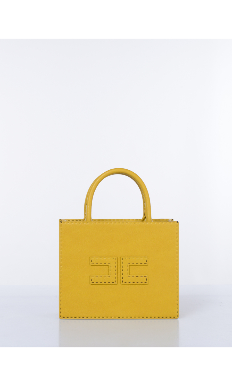 borsa a mano da donna Elisabetta Franchi Tote Piccola con impunture