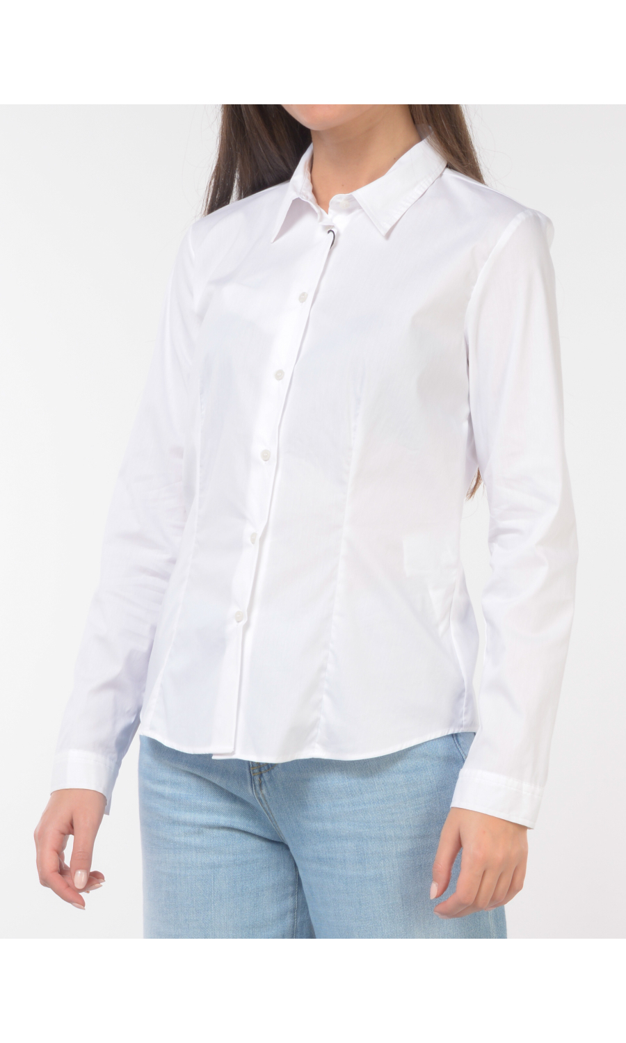 camicia da donna Emme By Marella in cotone stretch Slim Fit