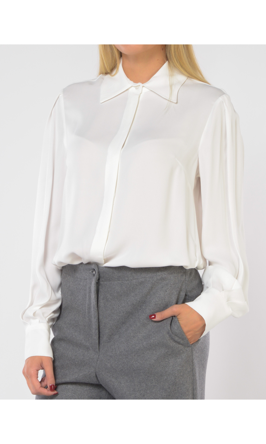 camicia da donna Icona By Kaos in viscosa con carre'