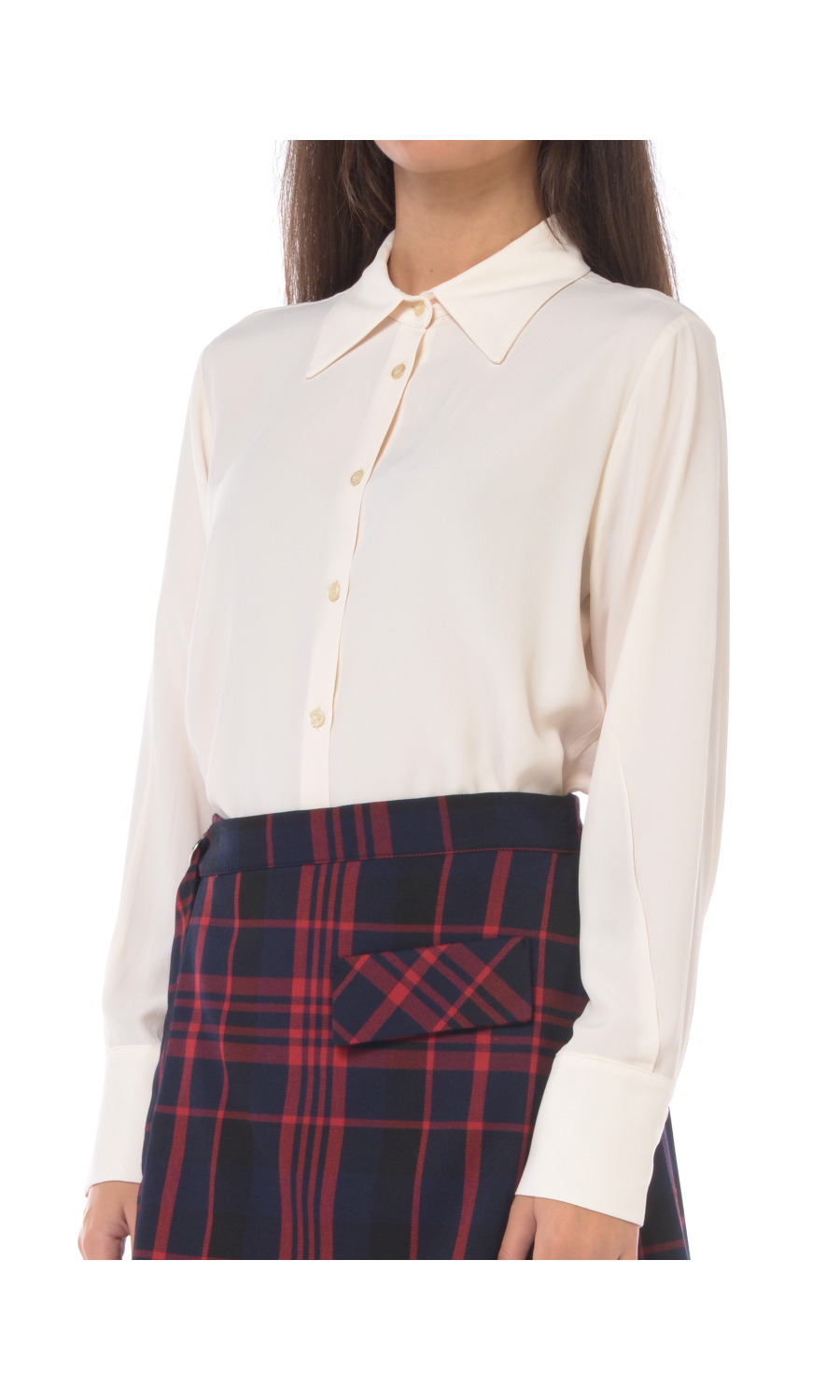 camicia da donna Kaos in crepe con polso