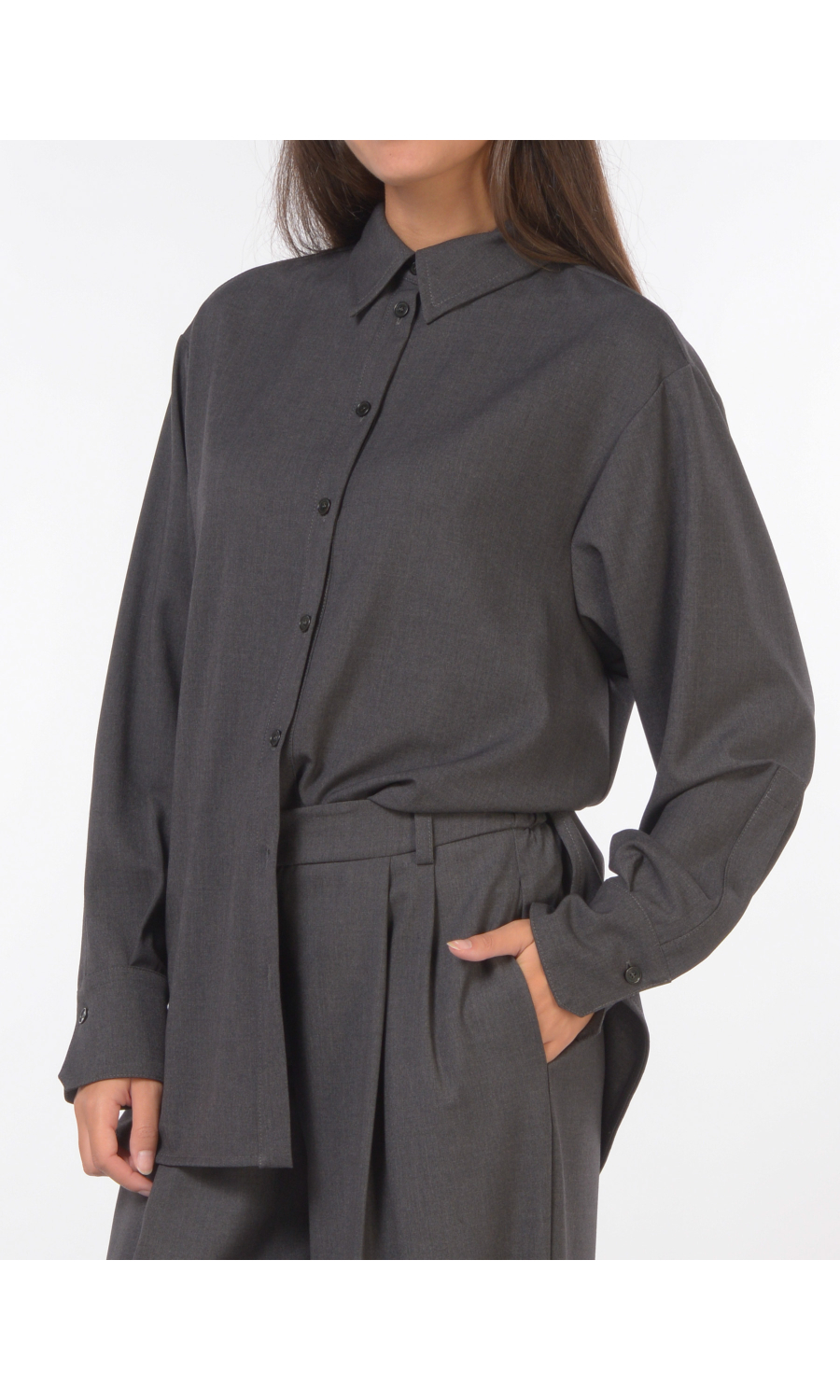 camicia da donna Twinset over tinta unita