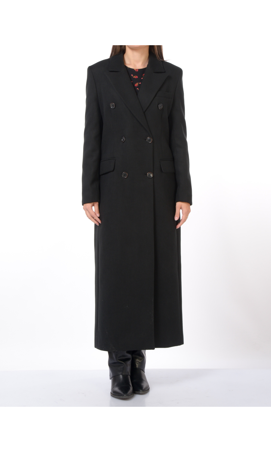 cappotto da donna Mar De Margaritas Melany a doppiopetto