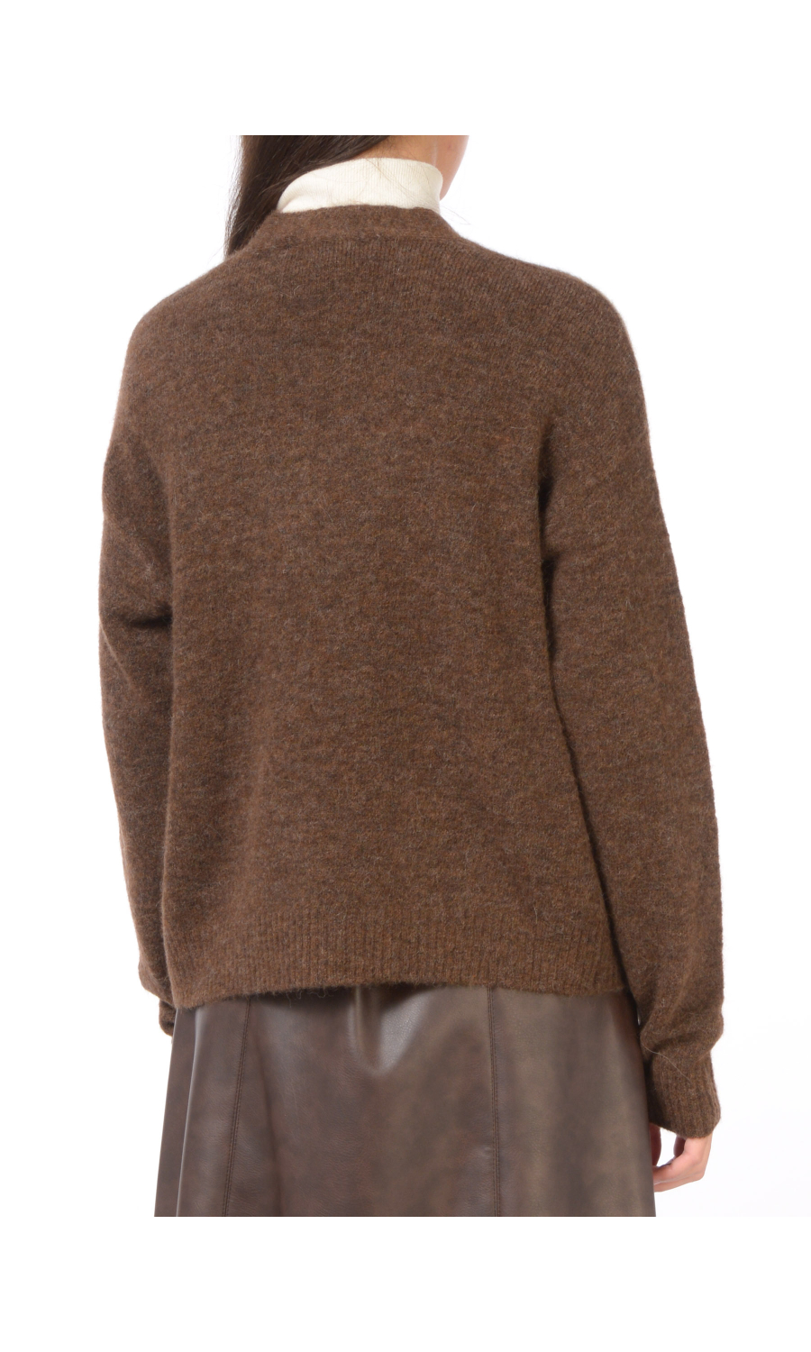 cardigan da donna Icona By Kaos in lana e alpaca con tasche