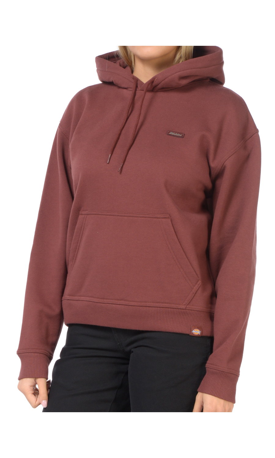 felpa da donna Dickies con cappuccio e logo