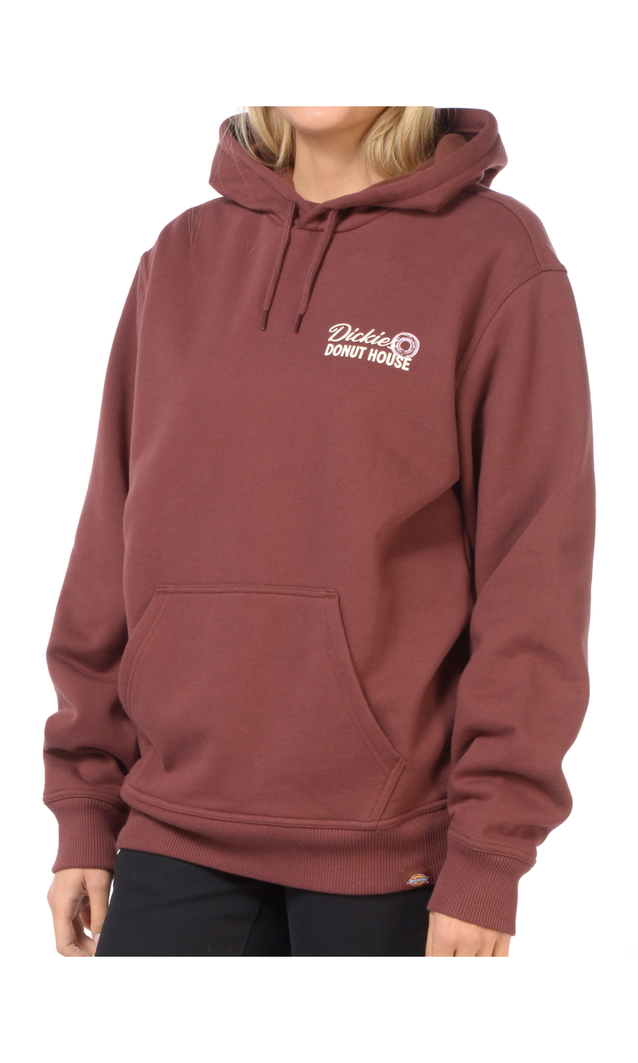 felpa da donna Dickies coc cappuccio maxi logo