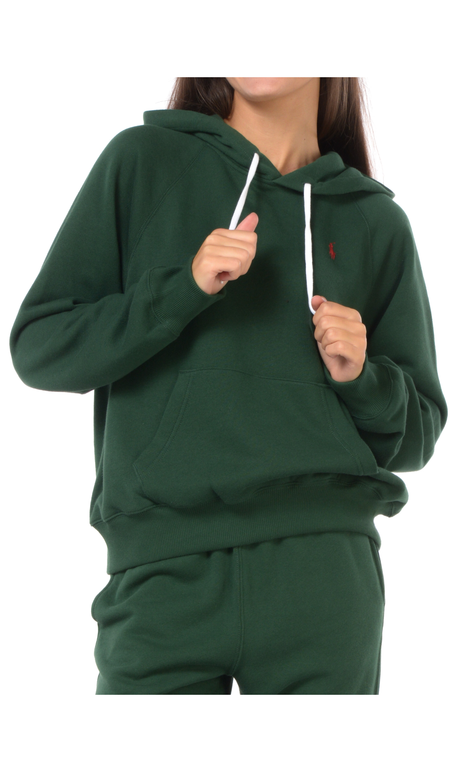felpa da donna Ralph Lauren con cappuccio e logo