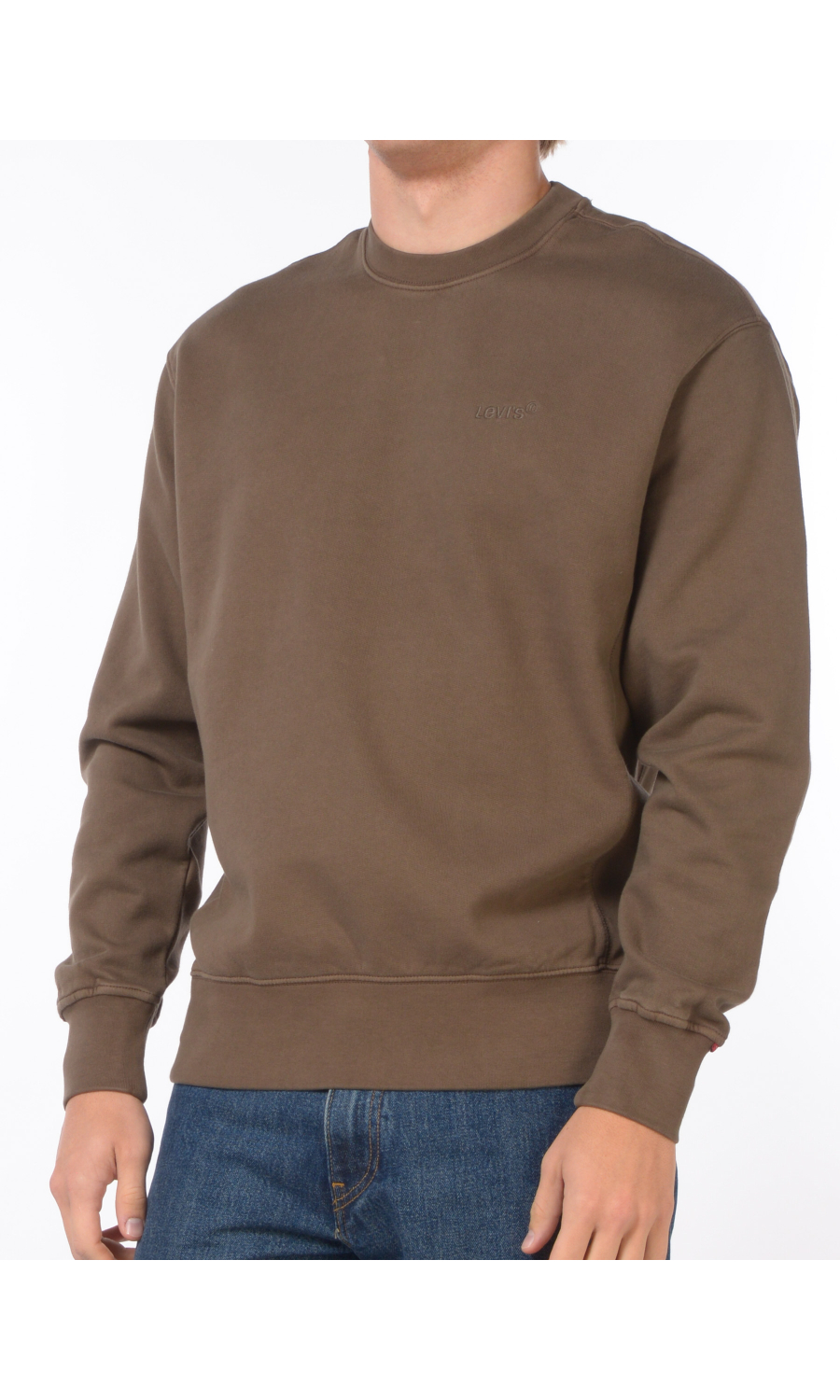 felpa da uomo Levi's® girocollo con logo