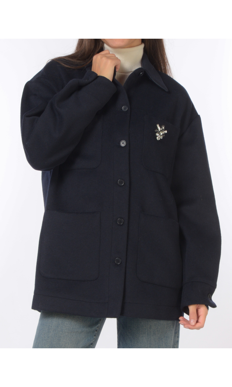 giacca da donna Liu Jo camicia con tasche