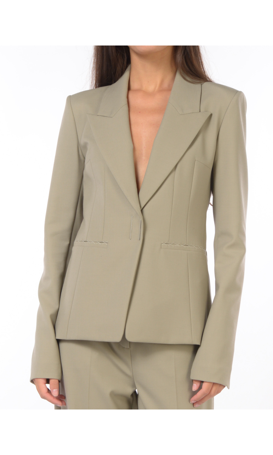 giacca da donna Patrizia Pepe punta lancia con applicazioni