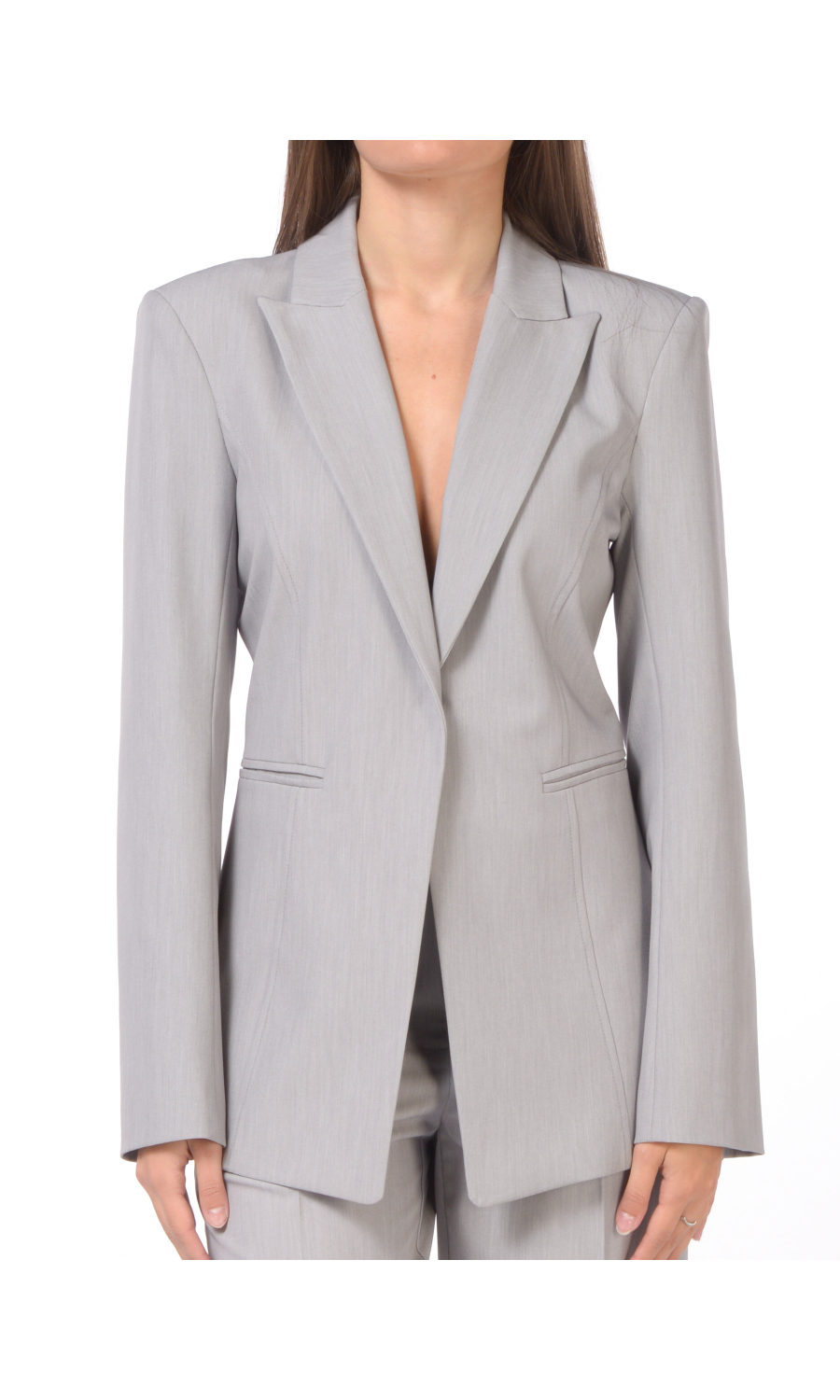 giacca da donna Patrizia Pepe un bottone punta lancia