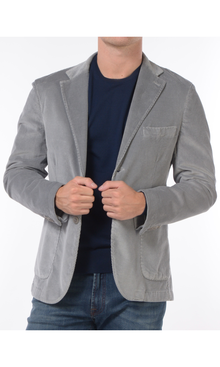 giacca da uomo Roncastyle sfoderata in velluto