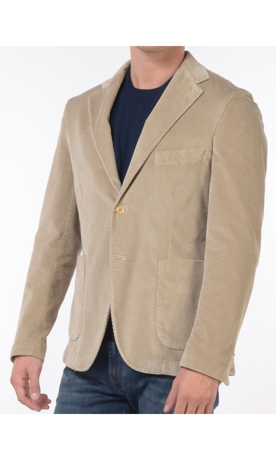 giacca da uomo Roncastyle sfoderata in velluto