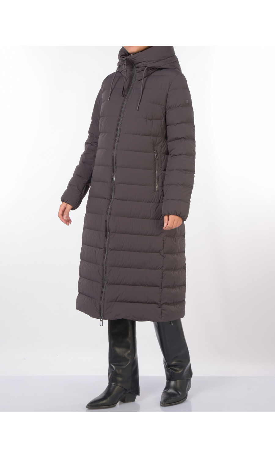 giaccone da donna Duno Annie trapuntato con cappuccio