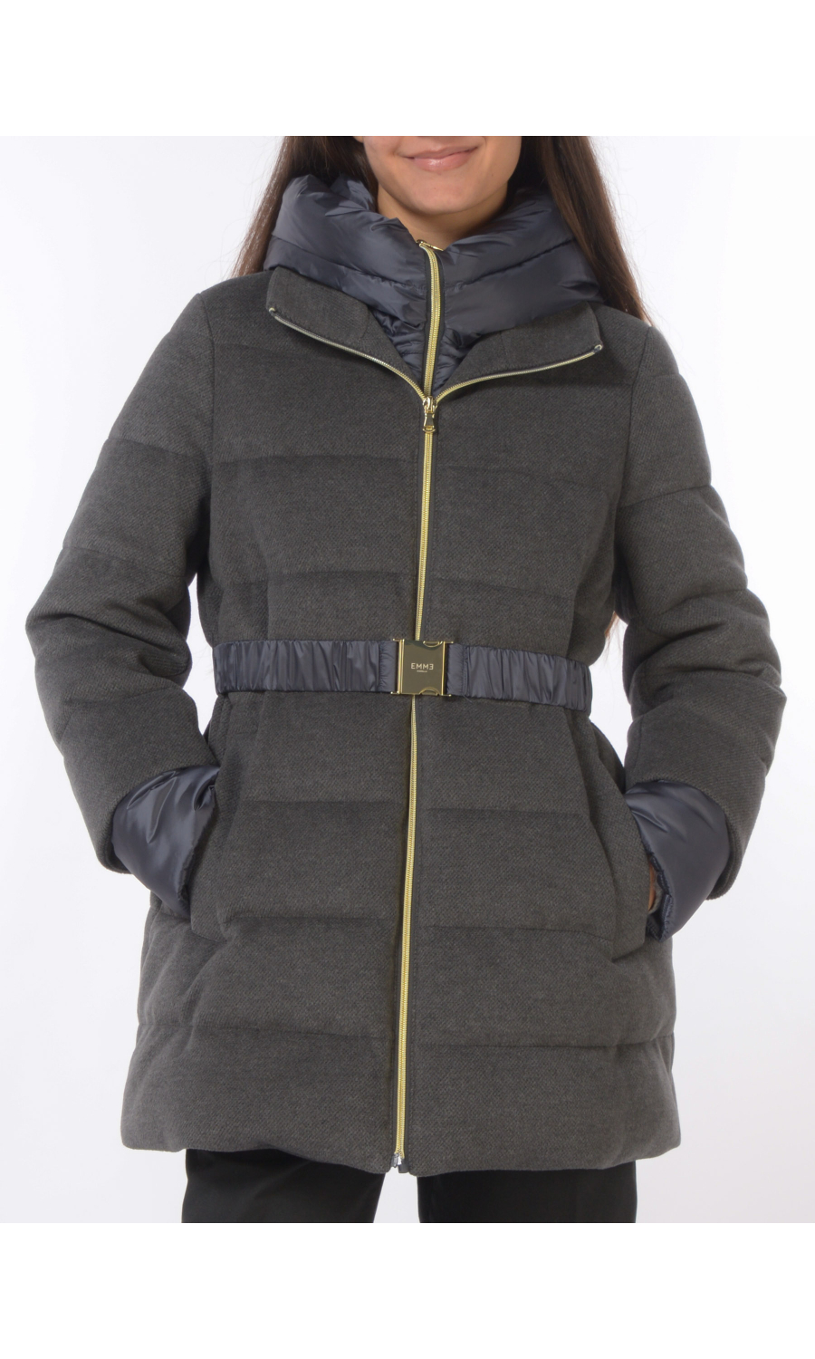 giaccone da donna Emme By Marella imbottito con stacchino