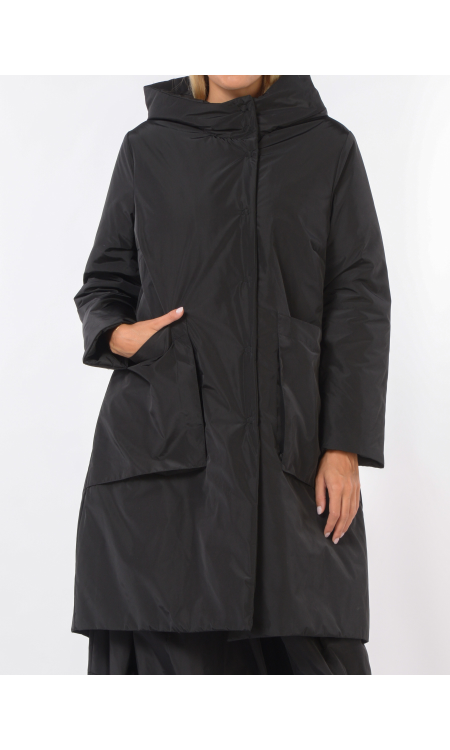 giaccone da donna Jurere imbottito con cappuccio