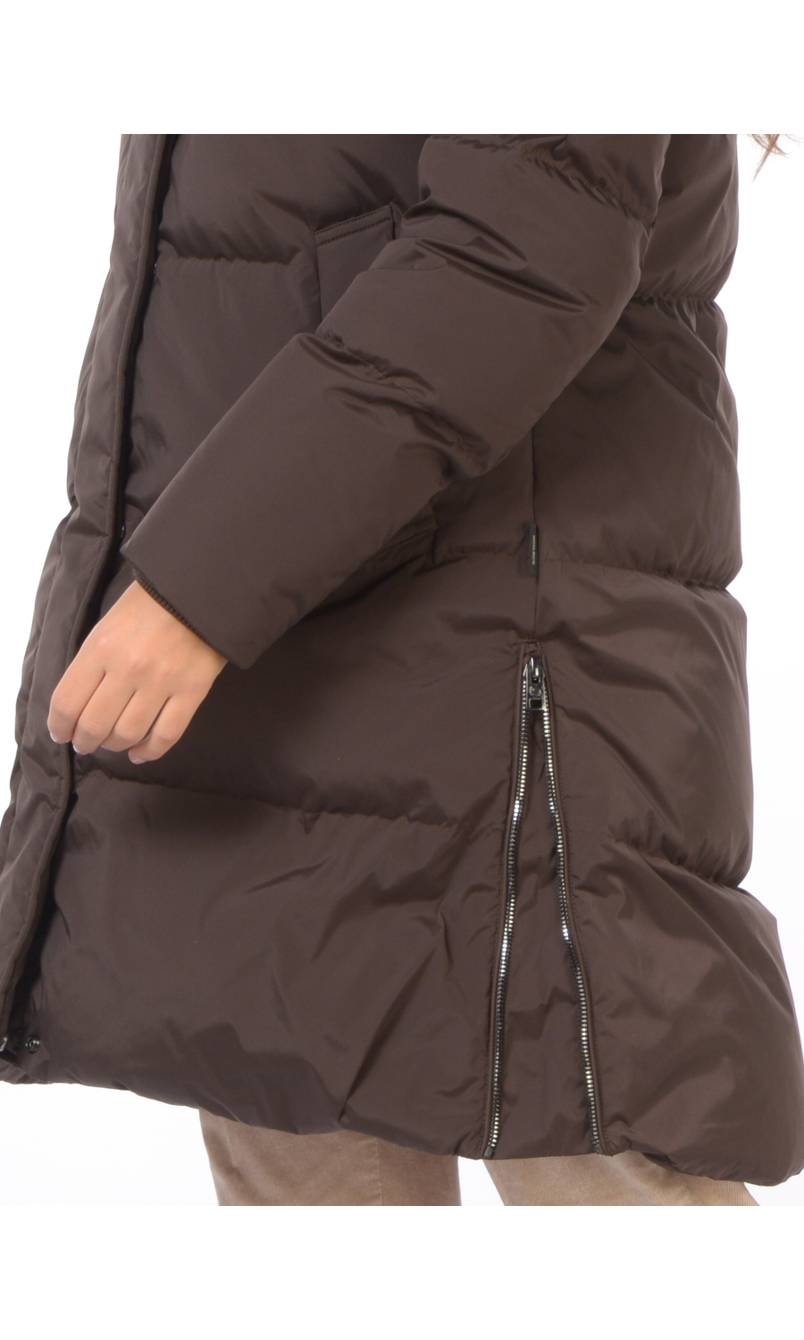 giaccone da donna Woolrich Kelly lungo imbottito trapuntato