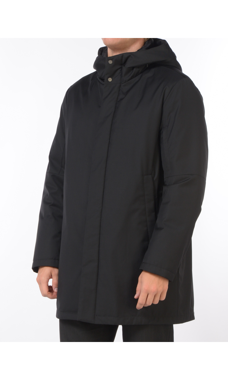 giaccone da uomo Duno imbottito con cappuccio