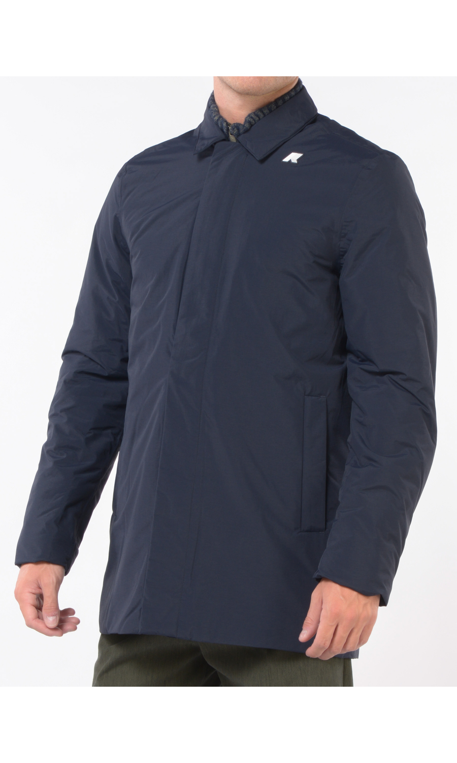 giaccone da uomo da uomo K Way benny warm ottoman con logo