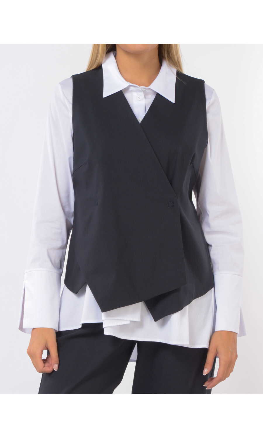 gilet da donna Jurere in tessuto tecnico con punte