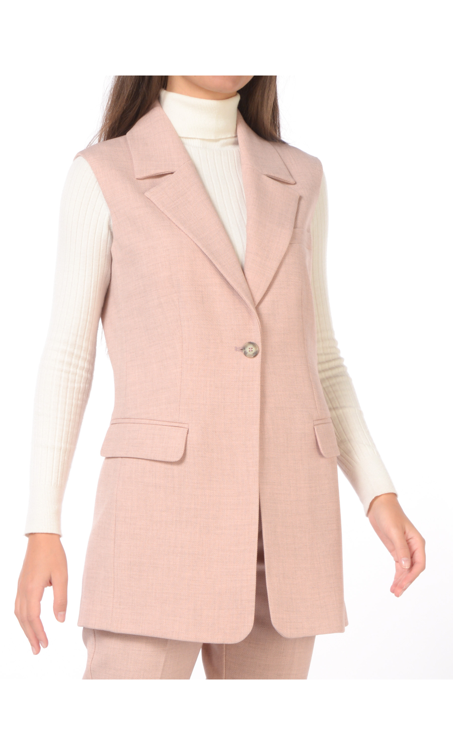 gilet da donna Liu Jo effetto riga con tasche