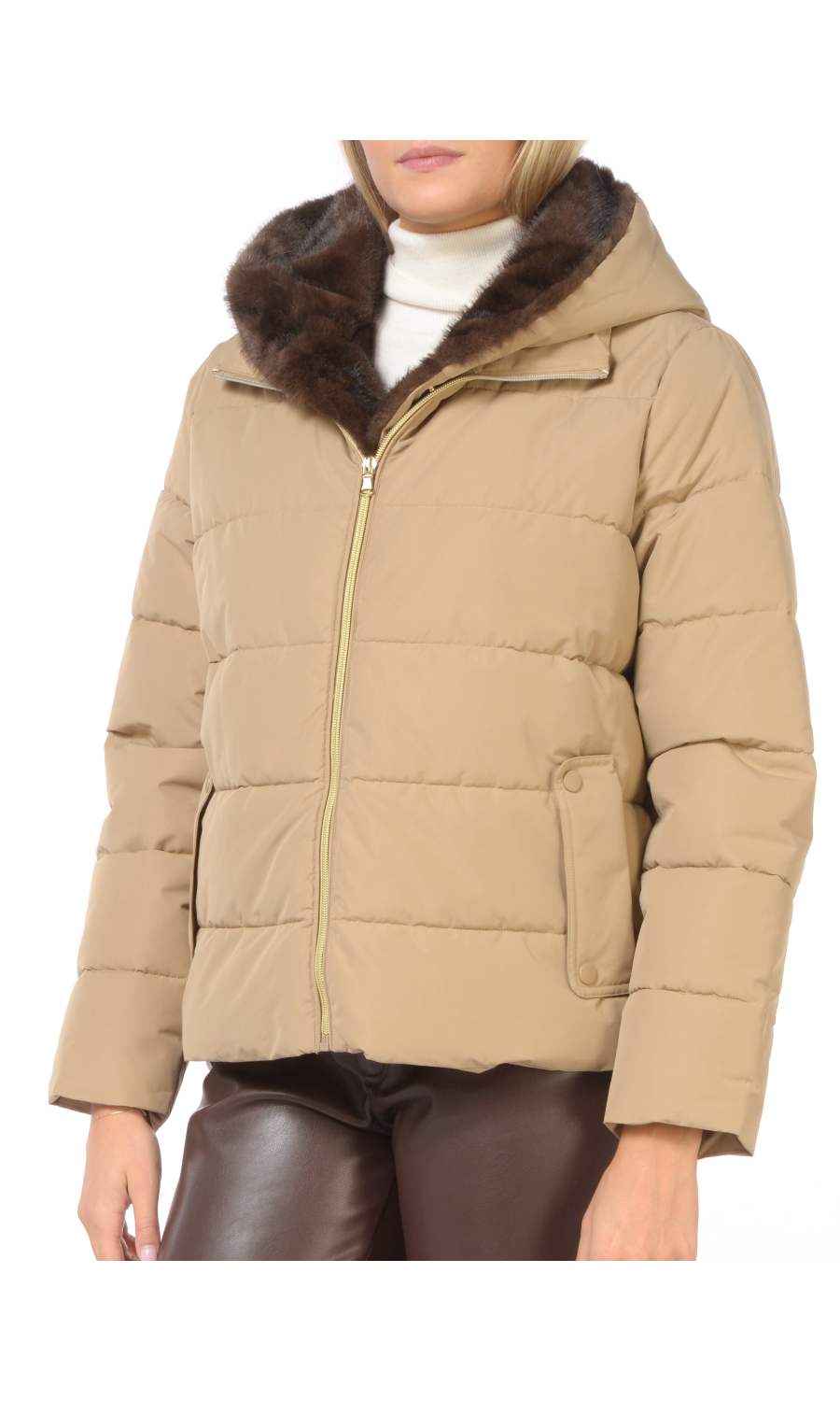 giubbino da donna Emme By Marella imbottito con stacchino