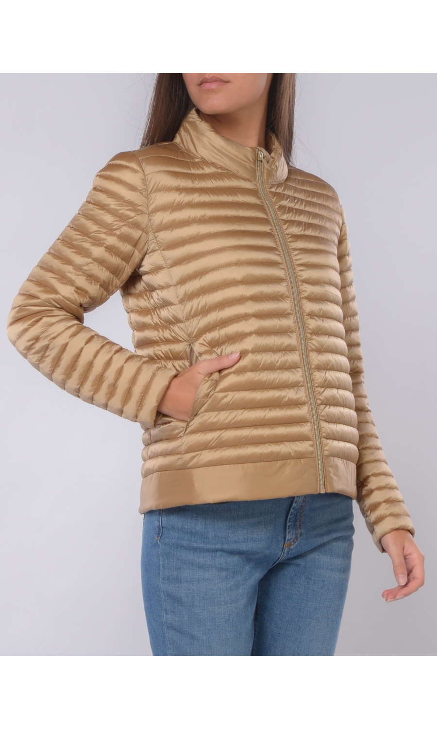 giubbino da donna Save The Duck a girocollo imbottito