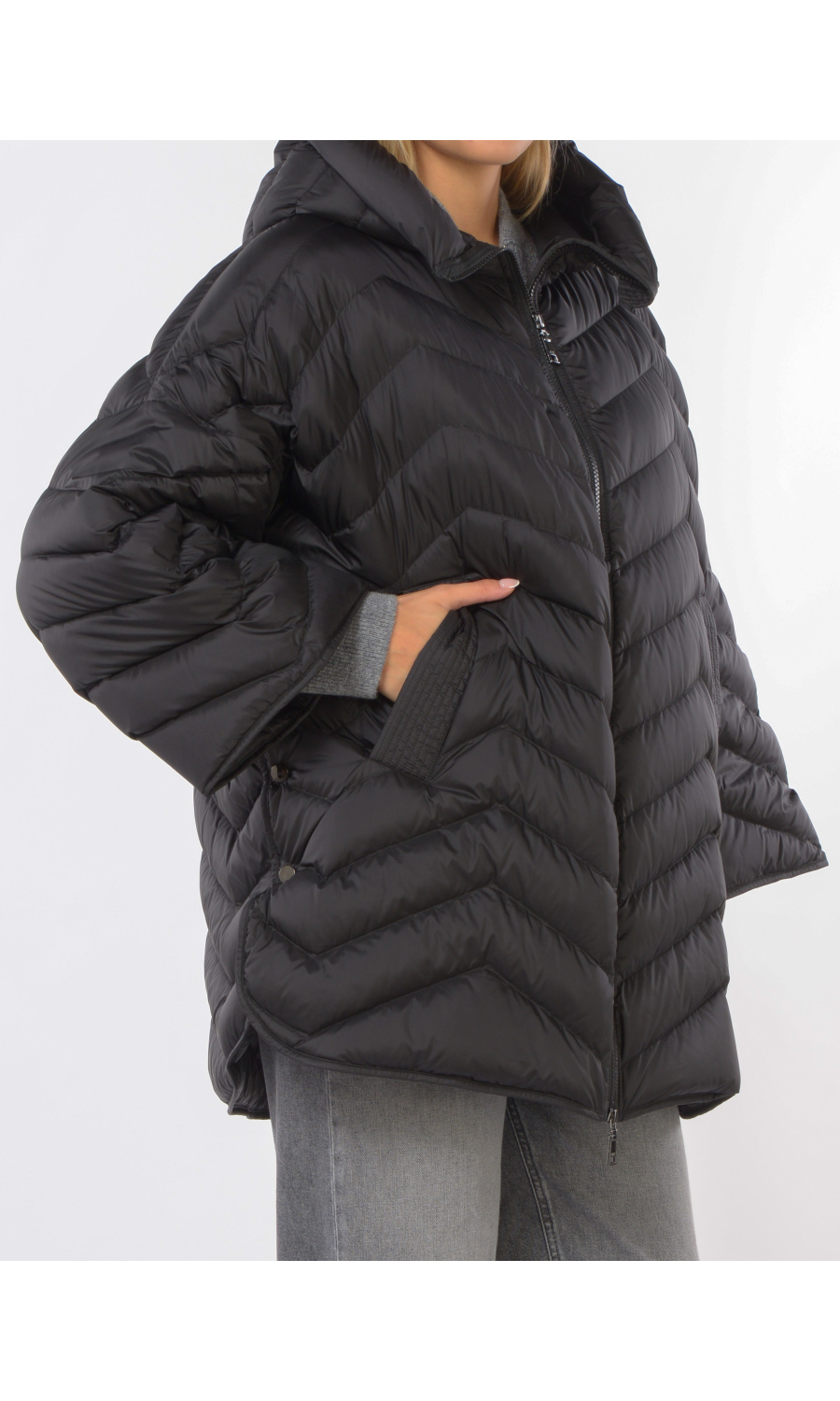 giubbino da donna Seventy imbottito con bottoni