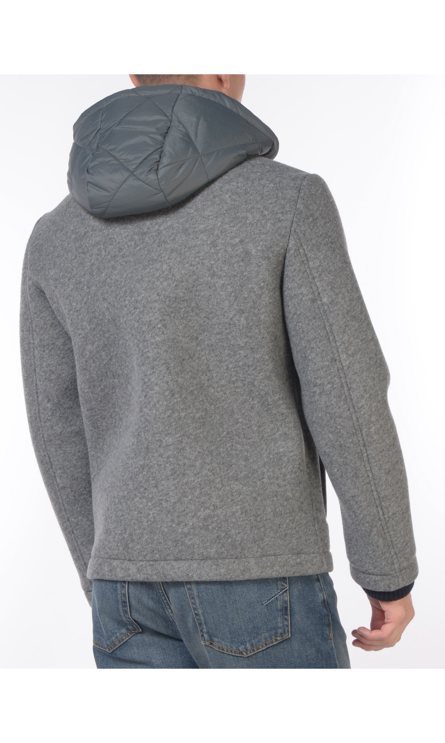 giubbino da uomo Bob con tasche a cappuccio