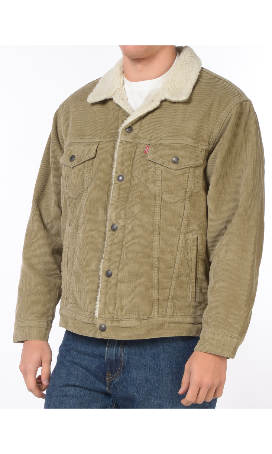 giubbino da uomo Levi's® in velluto teddy