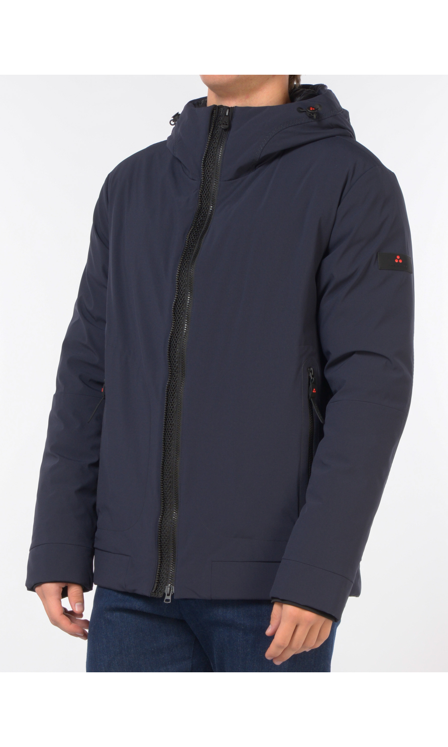 giubbino da uomo Peuterey con cappuccio e logo