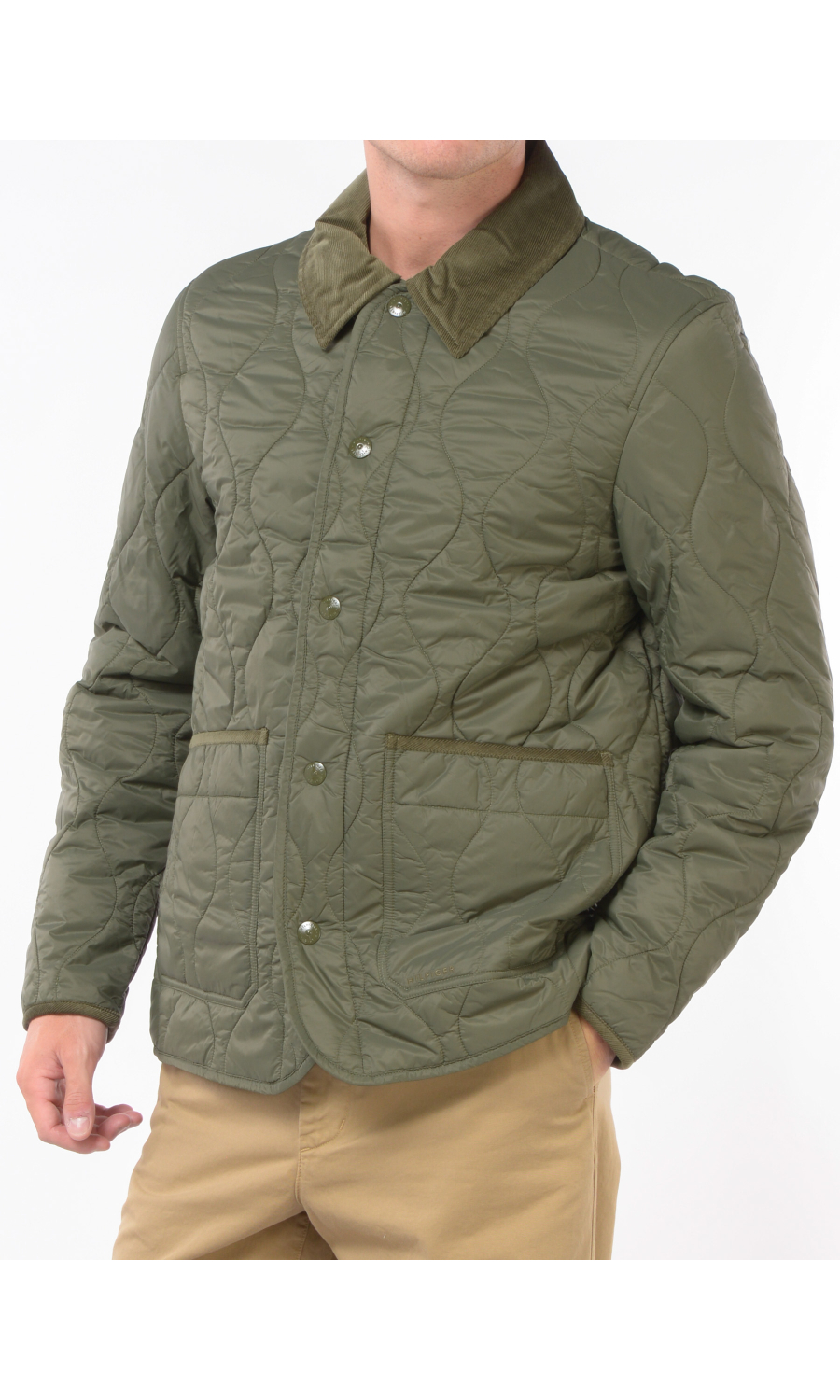 giubbino da uomo Tommy Hilfiger con bottoni e tasche