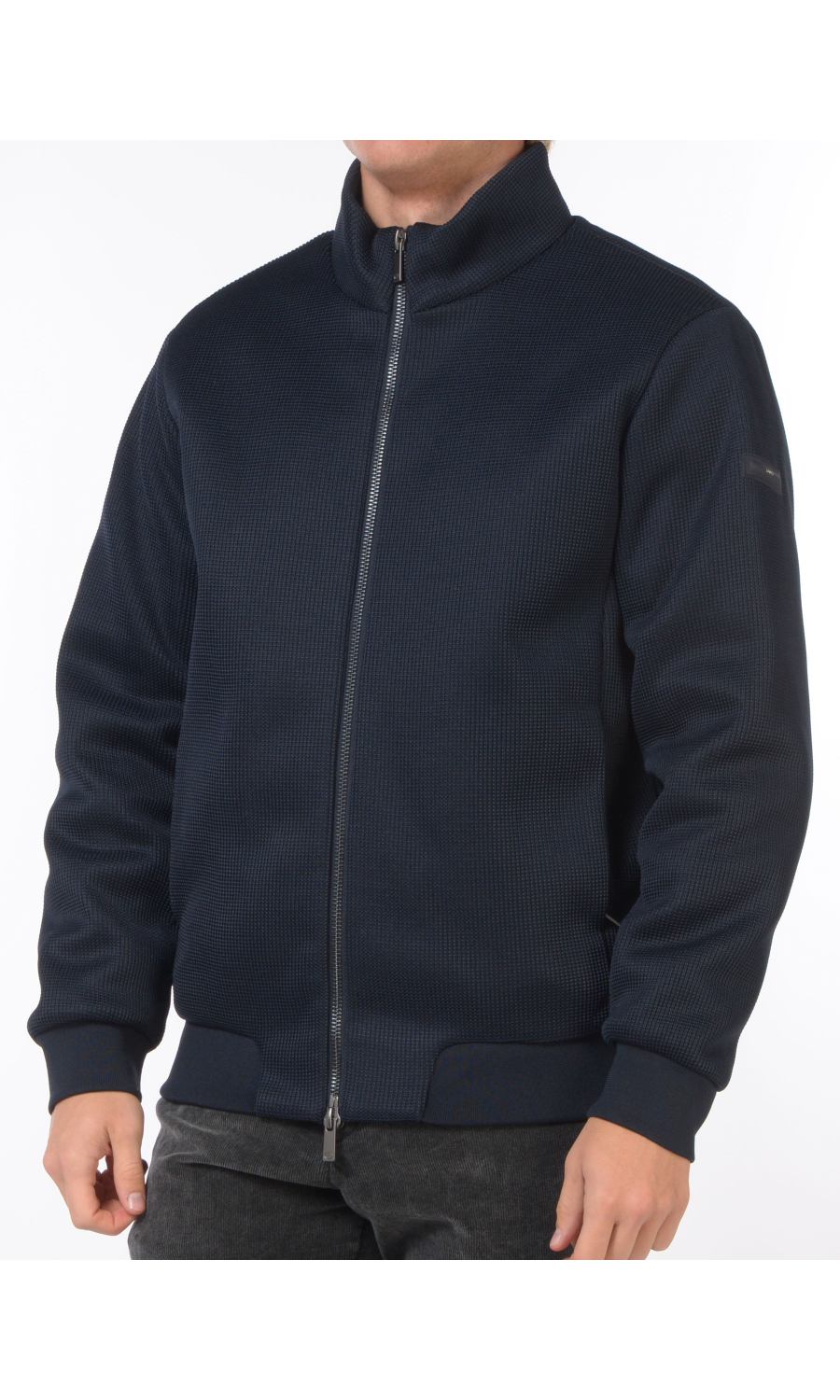 giubbino da uomo Unity in tricot con logo