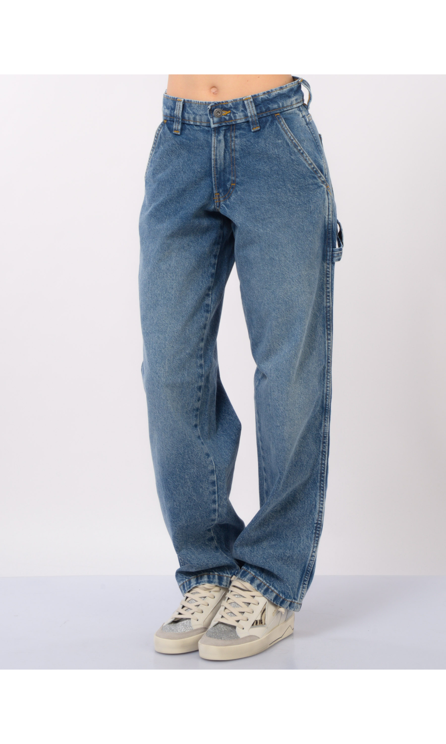 jeans da donna Dickies Stevensville Carpenter con impunture