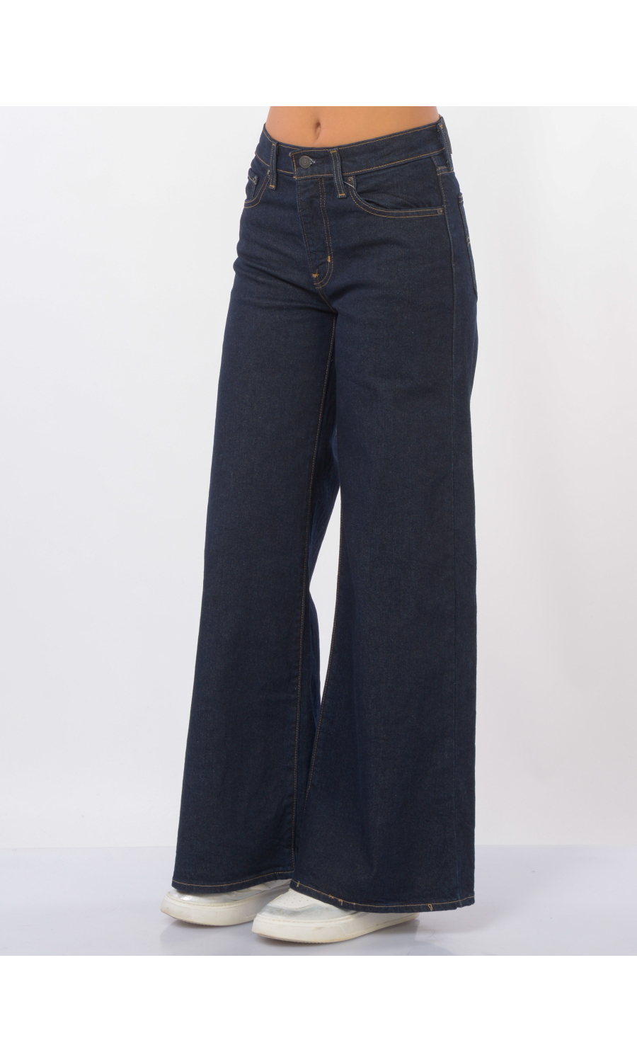 jeans da donna Levi's® 728 High-Rise Wide Leg con impunture