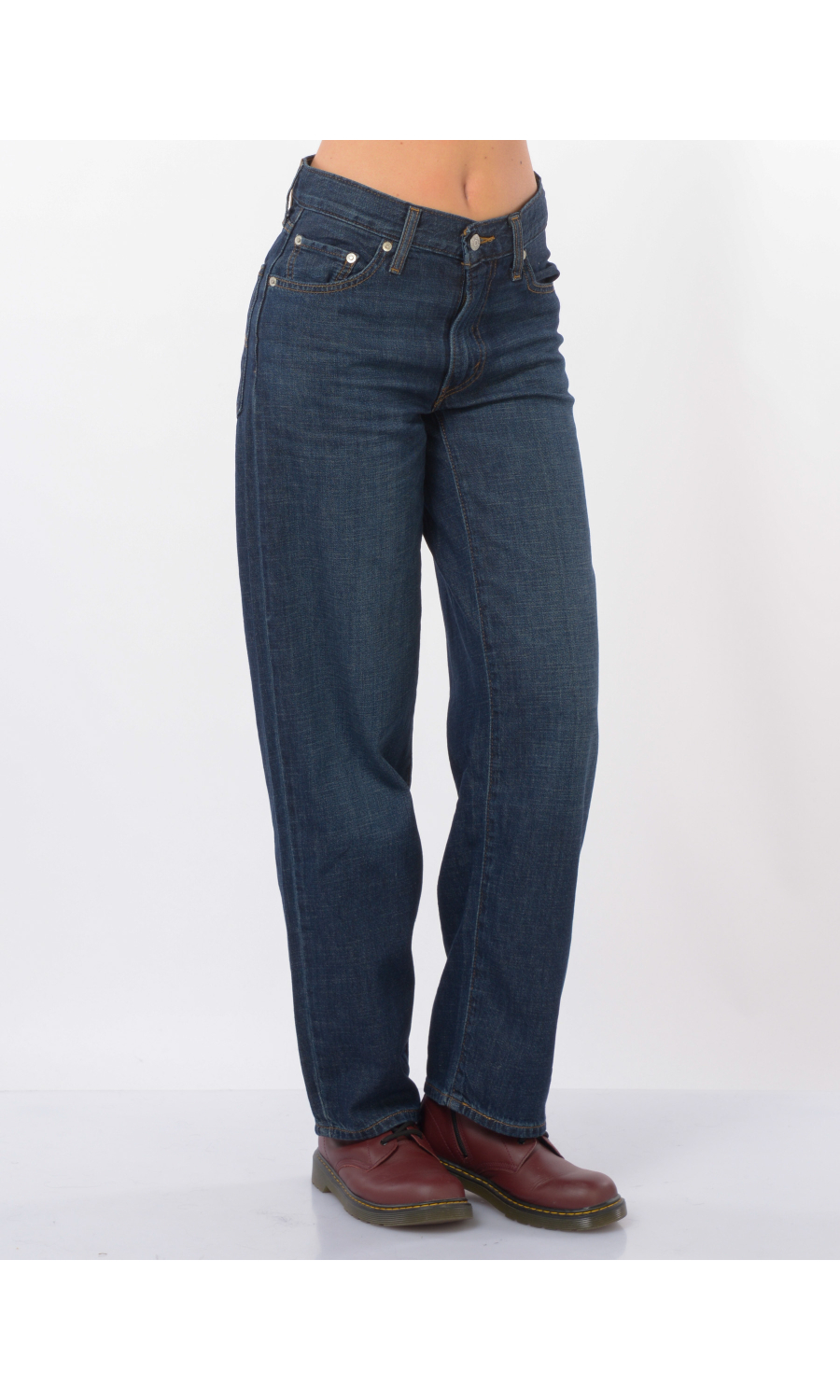 jeans da donna Levi's® Baggy Dad Lightweight in misto lino