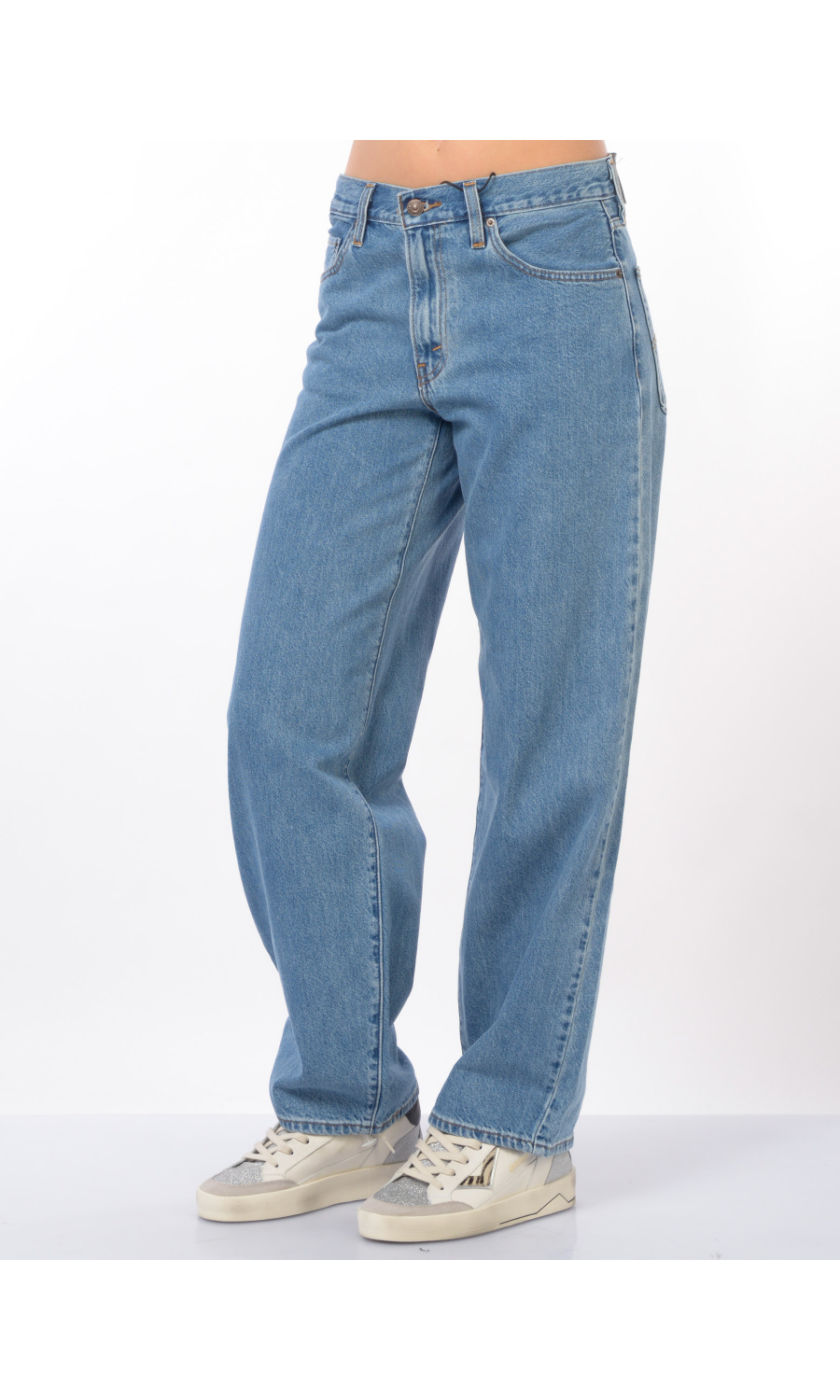 jeans da donna Levi's® Baggy Dad con lavaggio medio