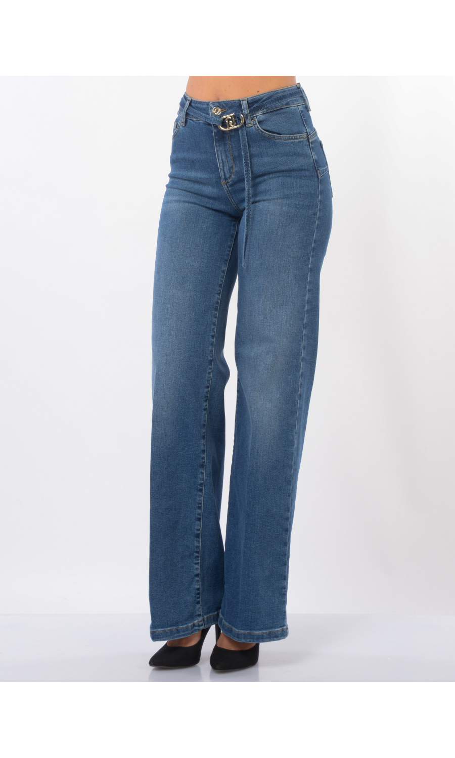 jeans da donna Liu Jo Good Flare con cintura