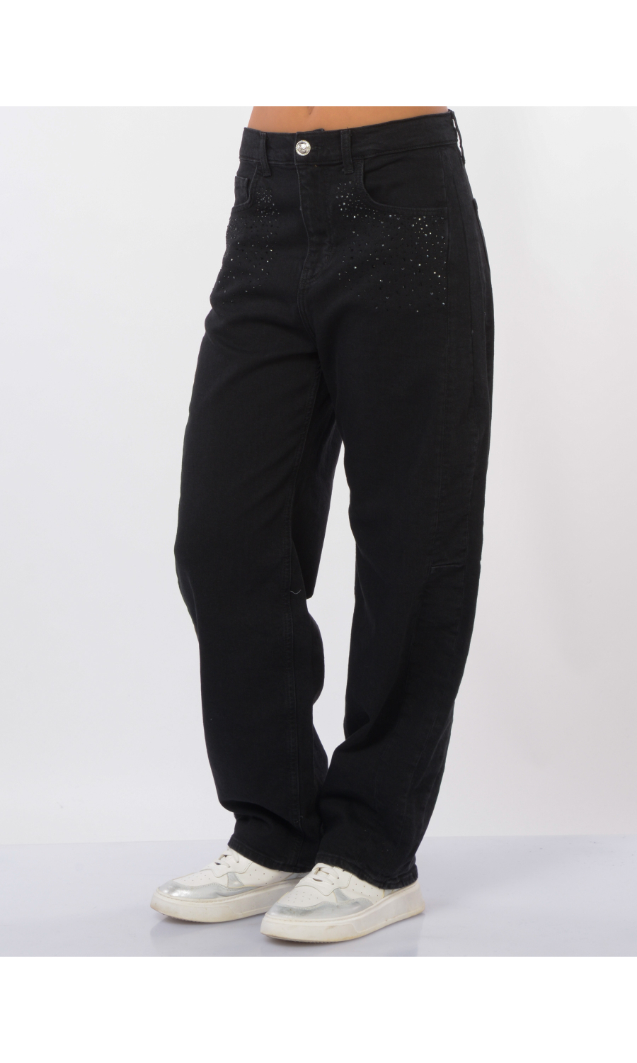 jeans da donna Liu Jo Boyfriend con strass