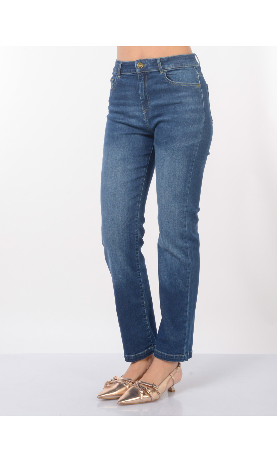 jeans da donna Nenette Sinfonia cinque tasche a sigaretta