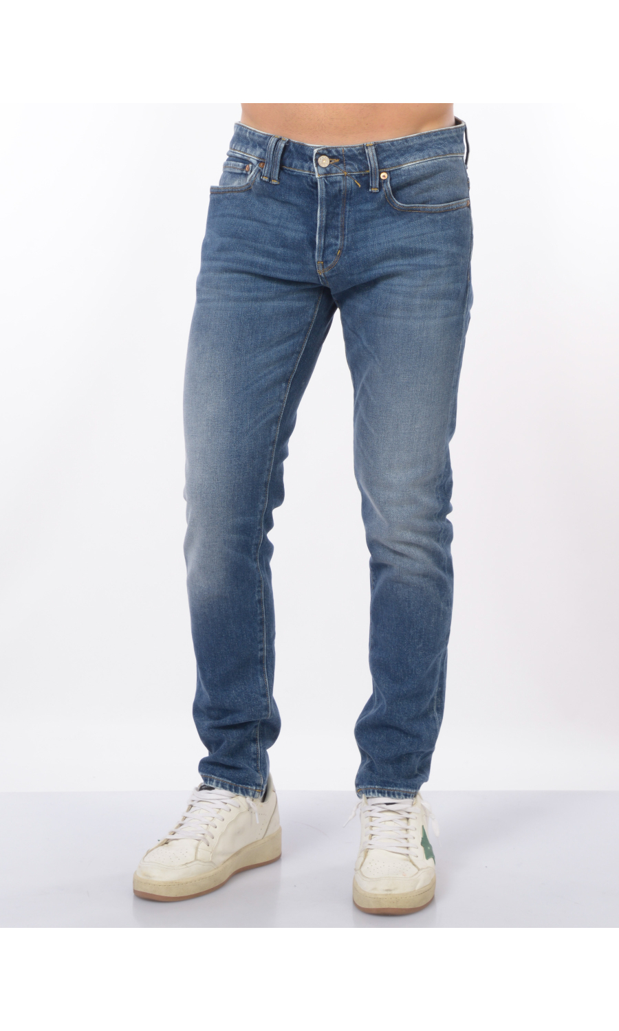 jeans da uomo Cycle cinque tasche stone washed